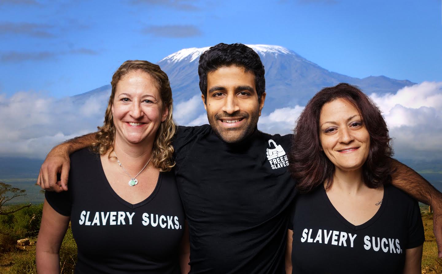 Climbing Kili to End Slavery
