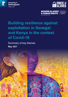 Cutting the Long-term Costs of COVID-19: Building Resilience Against Exploitation in Senegal and Kenya