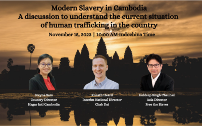 Addressing Modern Slavery in Cambodia