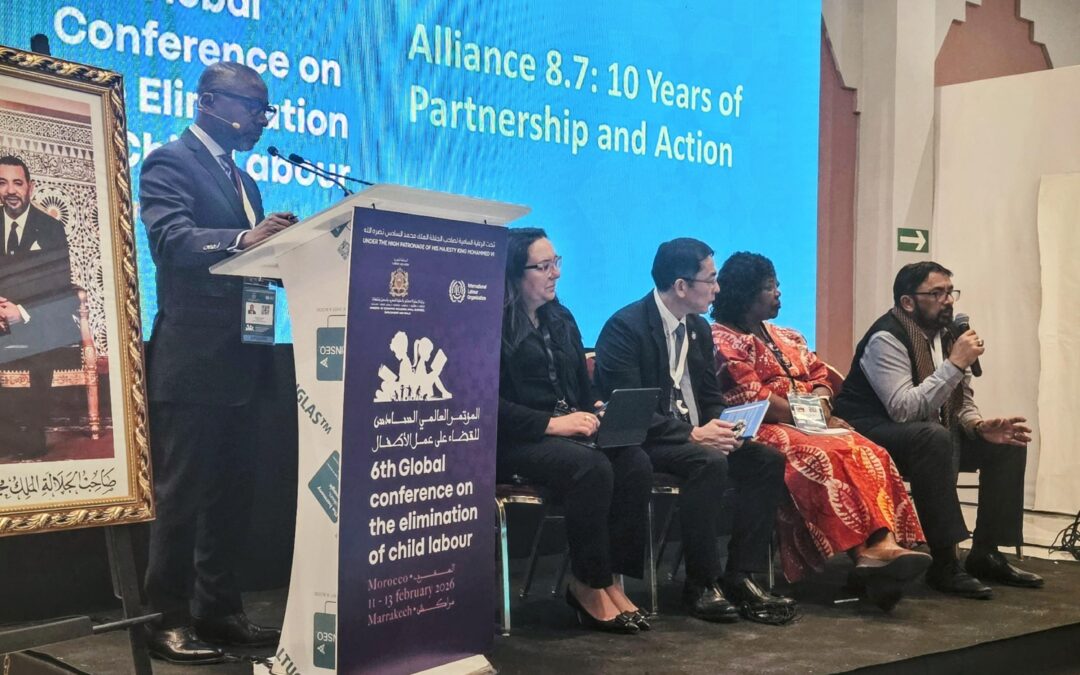 Alliance 8.7 – 10 Years of Partnership and Action, Side Event at the 6th Global Conference on the Elimination of Child Labour